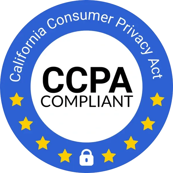 CCPA Compliance Certification Badge